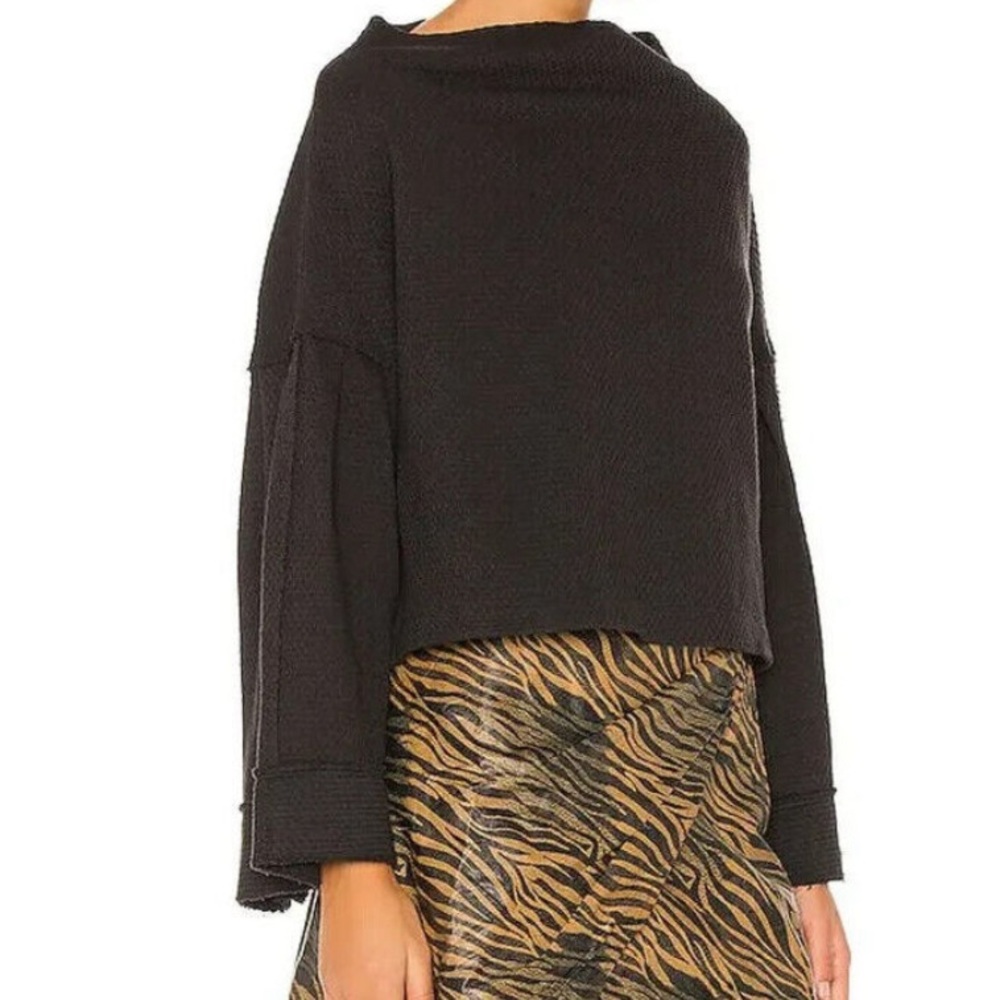 Free People Bunny Bell Sleeve Top Size M